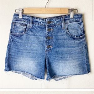 KUT From Cloth Gidget High Rise Short Button Fly